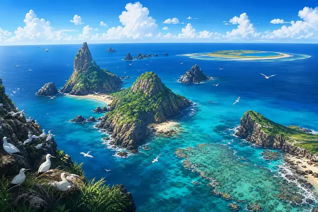 Brazilian Atlantic Islands: Fernando de Noronha and Atol das Rocas Reservesのイメージ画像