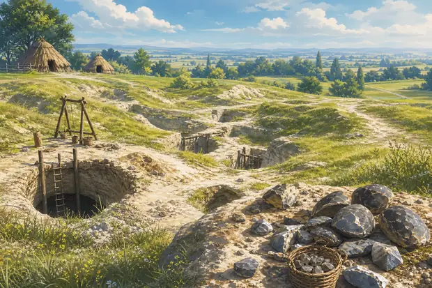 Neolithic Flint Mines at Spiennes (Mons)のイメージ画像