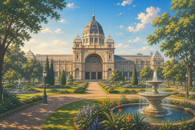 Royal Exhibition Building and Carlton Gardensのイメージ画像