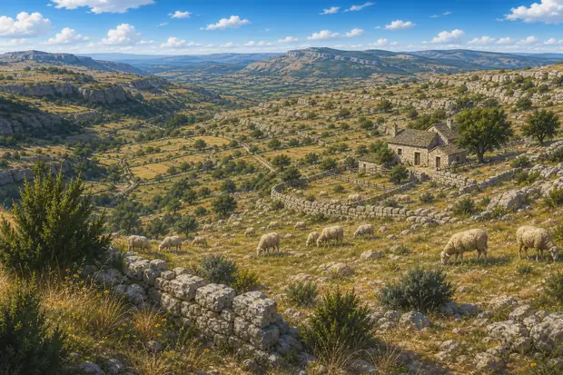 The Causses and the Cévennes, Mediterranean agro-pastoral Cultural Landscapeのイメージ画像