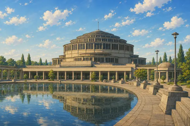 Centennial Hall in Wrocławのイメージ画像
