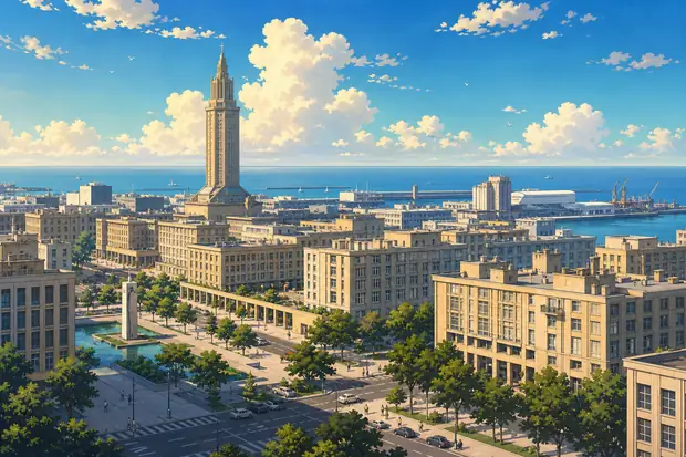 Le Havre, the City Rebuilt by Auguste Perretのイメージ画像