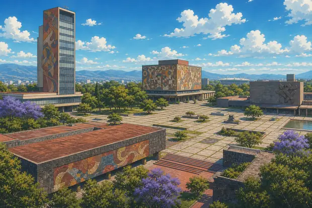 Central University City Campus of the Universidad Nacional Autónoma de México (UNAM)のイメージ画像