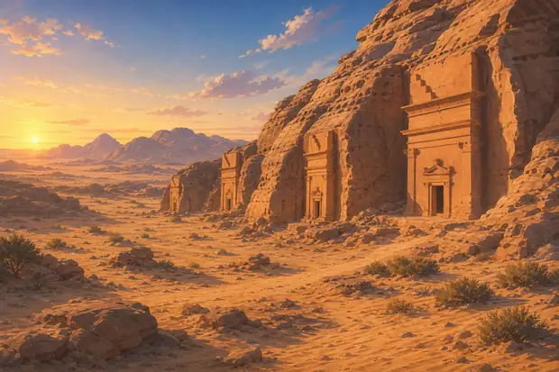 Hegra Archaeological Site (al-Hijr / Madā ͐ in Ṣāliḥ)のイメージ画像