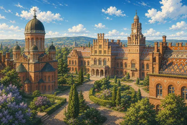 Residence of Bukovinian and Dalmatian Metropolitansのイメージ画像
