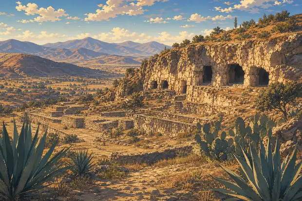 Prehistoric Caves of Yagul and Mitla in the Central Valley of Oaxacaのイメージ画像