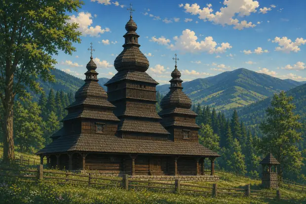 Wooden Tserkvas of the Carpathian Region in Poland and Ukraineのイメージ画像
