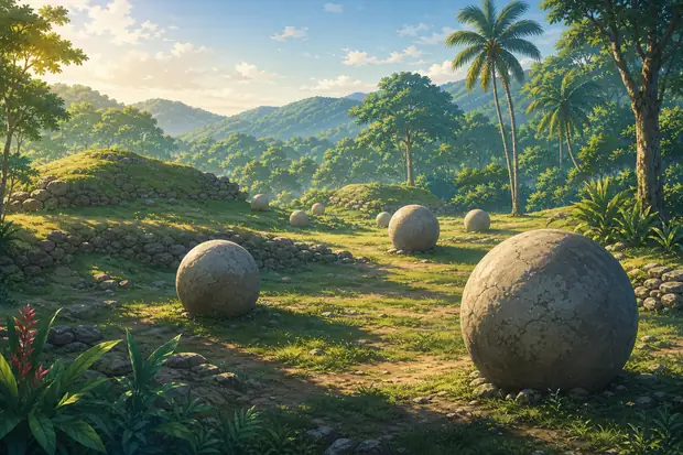 Precolumbian Chiefdom Settlements with Stone Spheres of the Diquísのイメージ画像