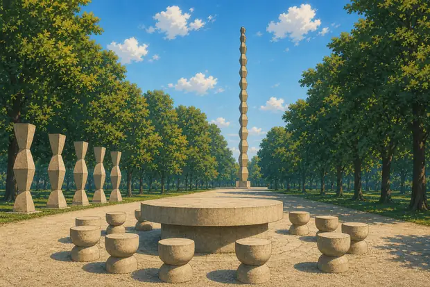 Brâncuși Monumental Ensemble of Târgu Jiuのイメージ画像