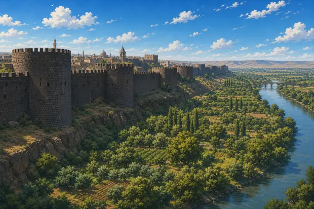 Diyarbakır Fortress and Hevsel Gardens Cultural Landscapeのイメージ画像