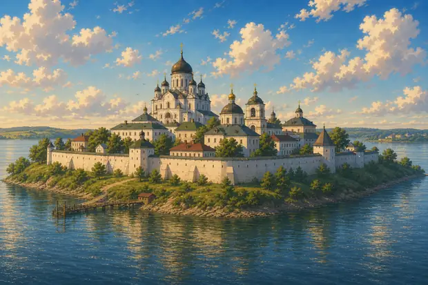 Assumption Cathedral and Monastery of the town-island of Sviyazhskのイメージ画像