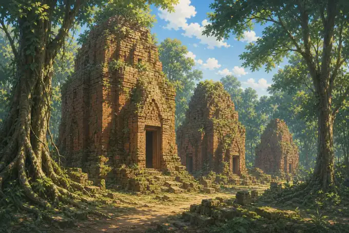 Temple Zone of Sambor Prei Kuk, Archaeological Site of Ancient Ishanapuraのイメージ画像
