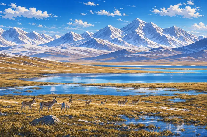 Qinghai Hoh Xilのイメージ画像