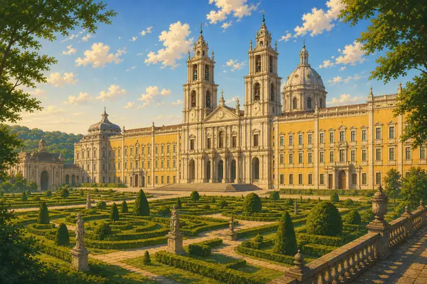 Royal Building of Mafra – Palace, Basilica, Convent, Cerco Garden and Hunting Park ( Tapada )のイメージ画像
