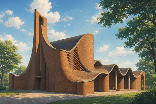 The work of engineer Eladio Dieste: Church of Atlántidaのイメージ画像