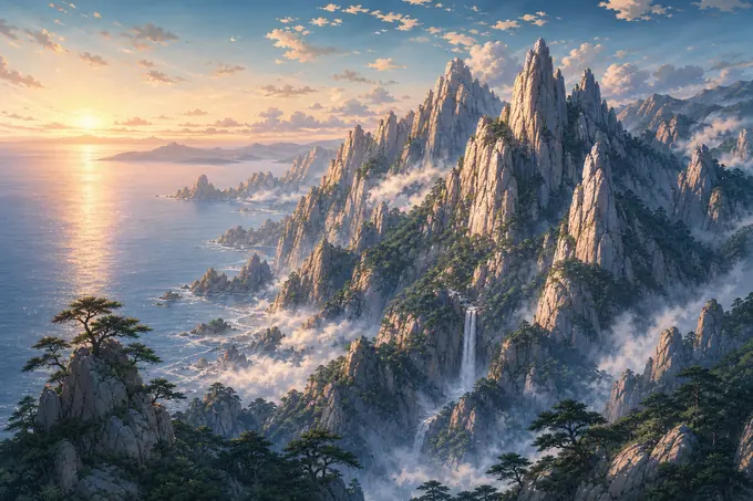 Mount Kumgang – Diamond Mountain from the Seaのイメージ画像