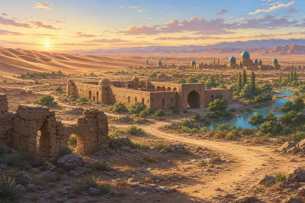 Silk Roads: Zarafshan-Karakum Corridorのイメージ画像