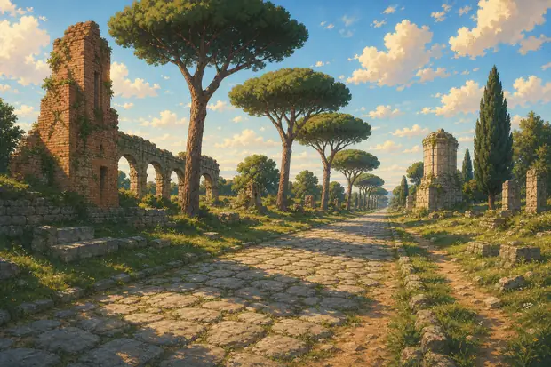 Via Appia. Regina Viarumのイメージ画像