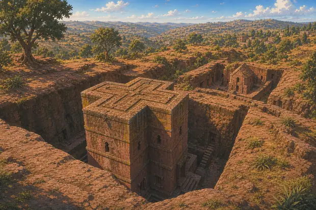 Rock-Hewn Churches, Lalibelaのイメージ画像