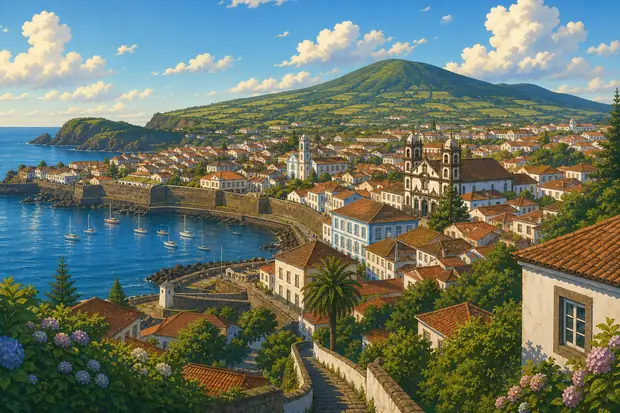Central Zone of the Town of Angra do Heroismo in the Azoresのイメージ画像