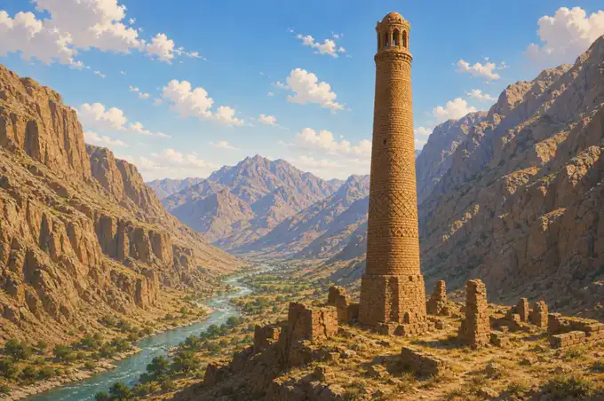 Minaret and Archaeological Remains of Jamのイメージ画像