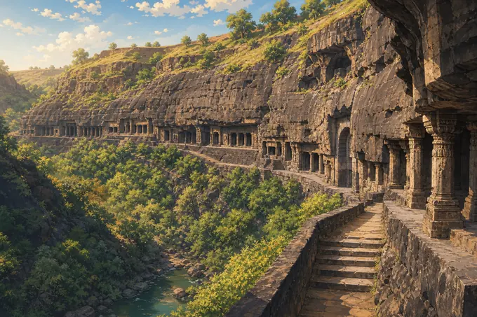 Ajanta Cavesのイメージ画像