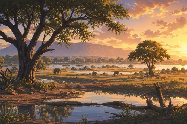 Mana Pools National Park, Sapi and Chewore Safari Areasのイメージ画像