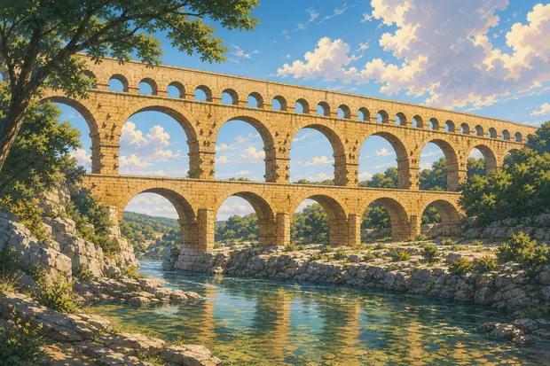 Pont du Gard (Roman Aqueduct)のイメージ画像