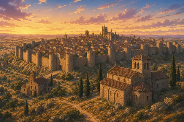Old Town of Ávila with its Extra-Muros Churchesのイメージ画像