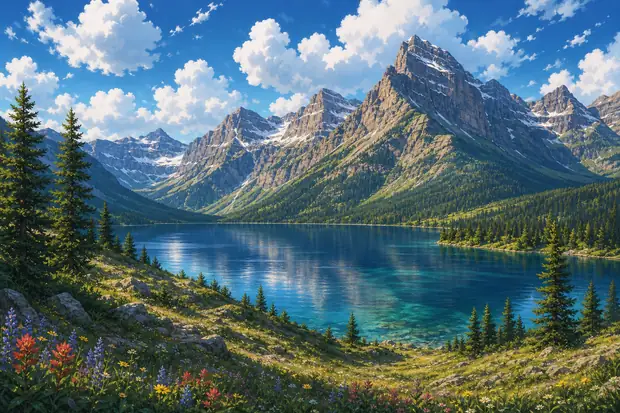 Waterton Glacier International Peace Parkのイメージ画像