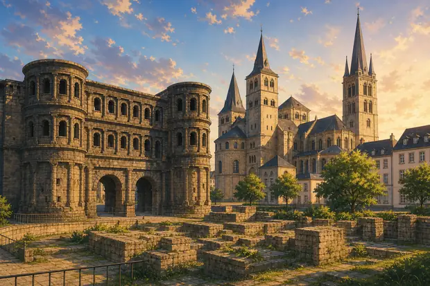 Roman Monuments, Cathedral of St Peter and Church of Our Lady in Trierのイメージ画像