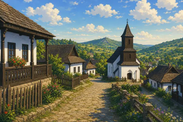 Old Village of Hollókő and its Surroundingsのイメージ画像