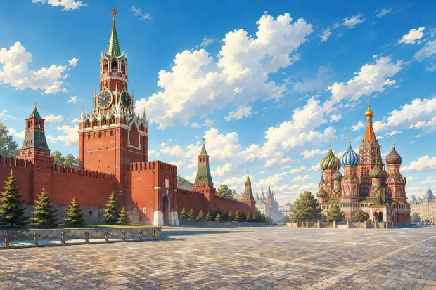 Kremlin and Red Square, Moscowのイメージ画像