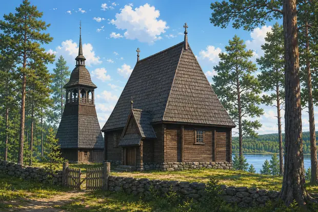 Petäjävesi Old Churchのイメージ画像