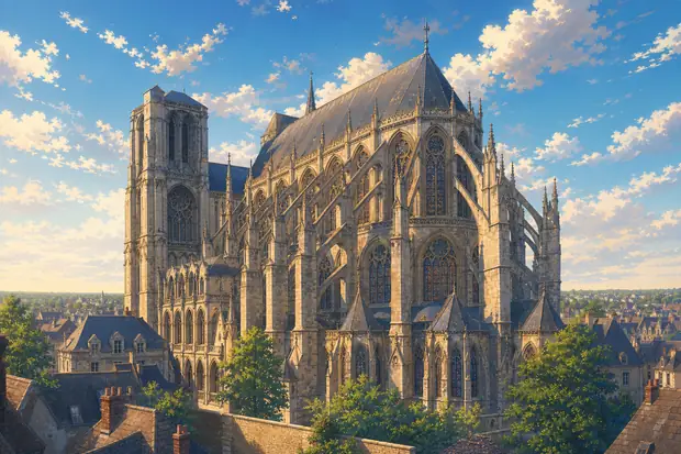 Bourges Cathedralのイメージ画像