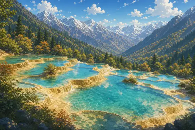 Huanglong Scenic and Historic Interest Areaのイメージ画像