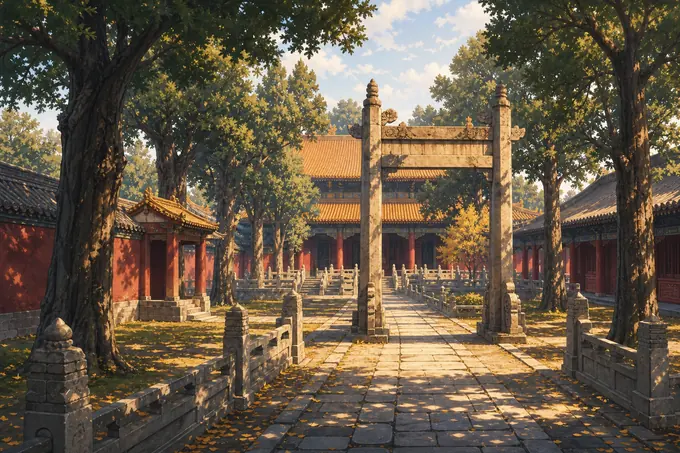 Temple and Cemetery of Confucius and the Kong Family Mansion in Qufuのイメージ画像