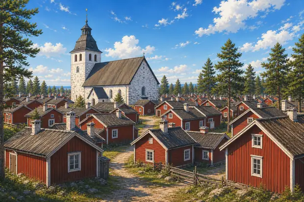 Church Town of Gammelstad, Luleåのイメージ画像