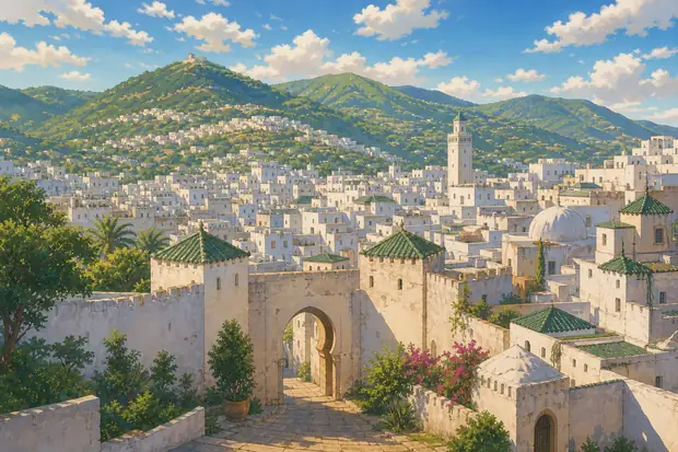 Medina of Tétouan (formerly known as Titawin)のイメージ画像