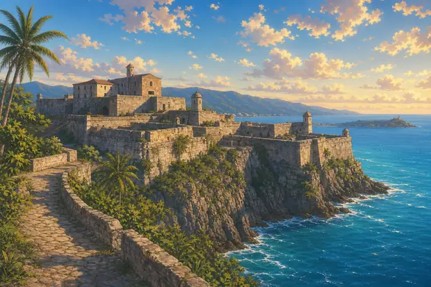 San Pedro de la Roca Castle, Santiago de Cubaのイメージ画像