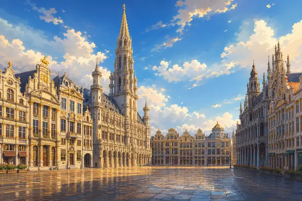 La Grand-Place, Brusselsのイメージ画像