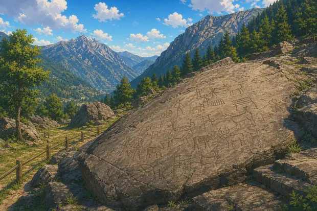 Rock Drawings in Valcamonicaのイメージ画像