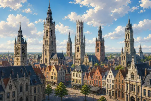 Belfries of Belgium and Franceのイメージ画像
