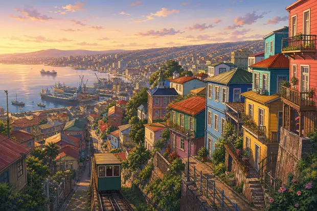 Historic Quarter of the Seaport City of Valparaísoのイメージ画像