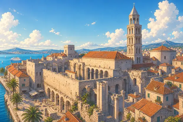 Historical Complex of Split with the Palace of Diocletianのイメージ画像