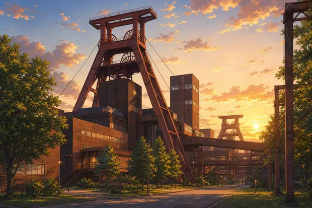Zollverein Coal Mine Industrial Complex in Essenのイメージ画像