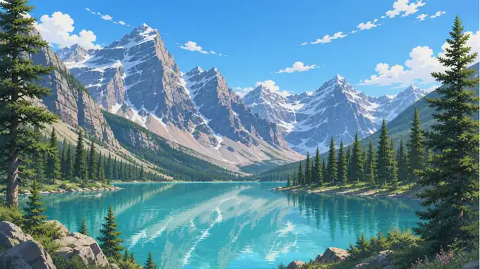 Canadian Rocky Mountain Parksのイメージ画像
