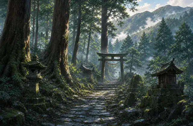 紀伊山地の霊場と参詣道のイメージ画像